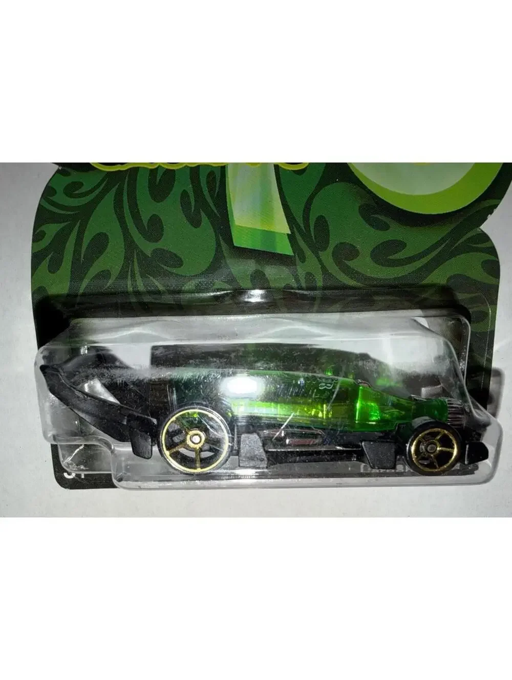 HOT WHEELS CLOVER CARS 2008 GREEN CARBONATOR DIECAST BOTTLE OPENER NEW SEALED